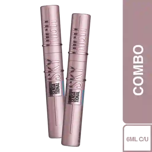 2 x Pestañina Maybelline Sky High
