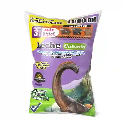 Colanta Bolsa Leche UHT Deslactosada