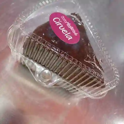 Porcion torta ciruela