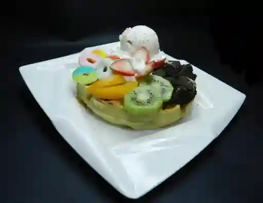 Waffle Frutal