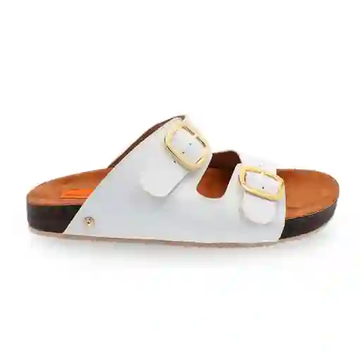 Sandalias Hebilla Bubbles_a Blanco Talla 39