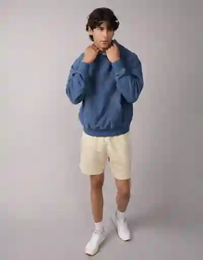 Buzo Hombre Azul Talla Small 2649532 American Eagle
