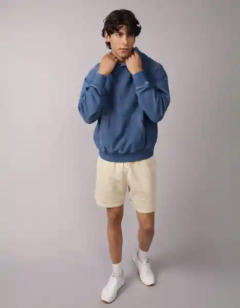 Buzo Hombre Azul Talla Small 2649532 American Eagle