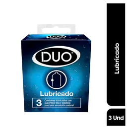 Duo Condones Lubricados
