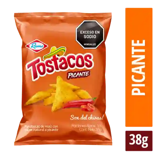 Tostacos Sabor Picante 38 g