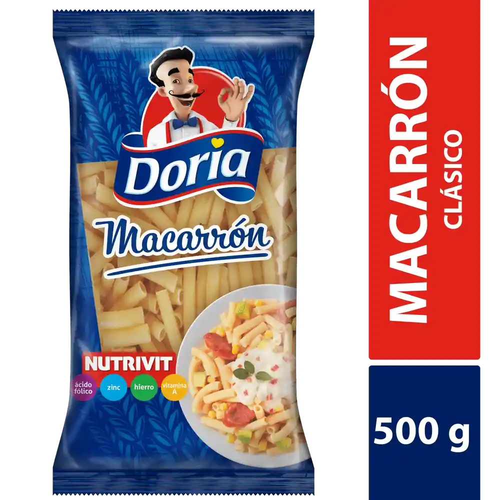 Doria Pasta Macarrón Clásico