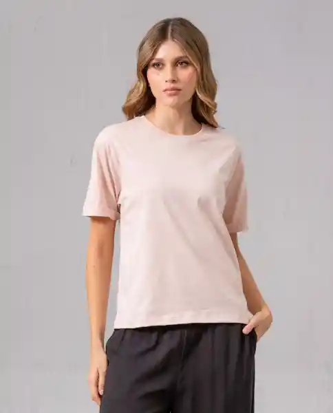 Camiseta Mujer Rosa L 200G000_ROS151614 Rifle