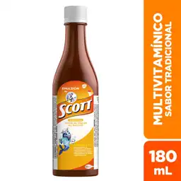 Emulsión De Scott Multivitamínico Sabor Tradicional