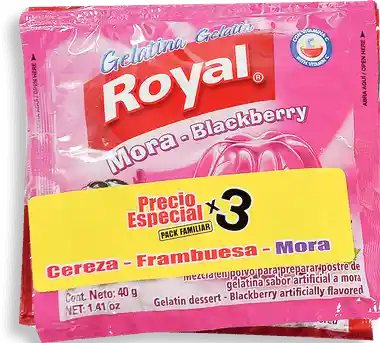 Royal gelatina en polvo