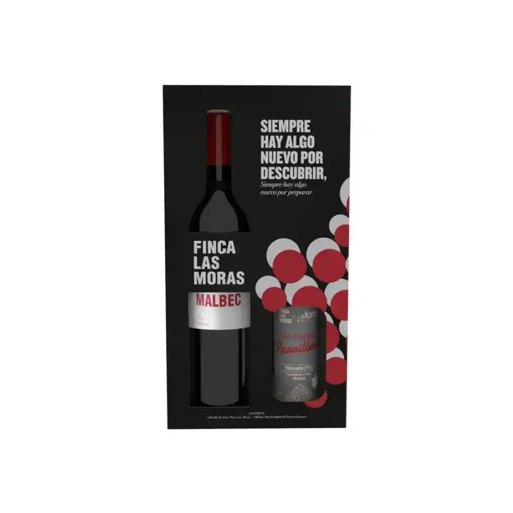 Vino Moras Malbec *750ml+gts Sal Marina