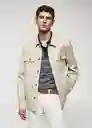 Chaqueta Lucas Arena Talla M Hombre Mango