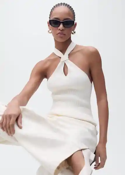 Top Wannabe Crudo Talla S Mujer Mango