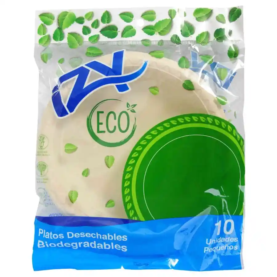 Plato Izy Eco Peque#o Bio 10un