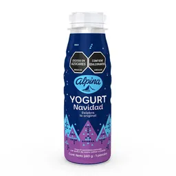 Yogurt Semidescrem Dulce y Mora Alpina