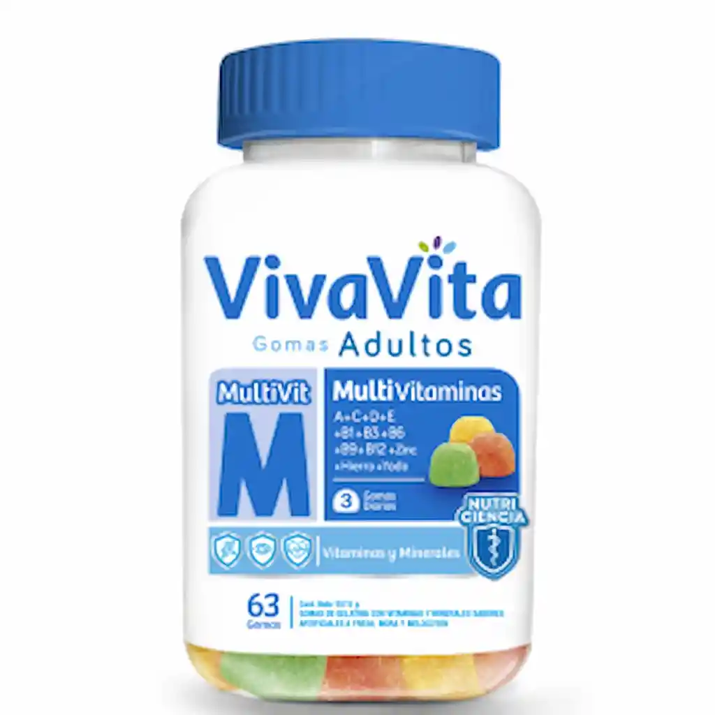 Vita Viva Gomas Multiminas Adultos