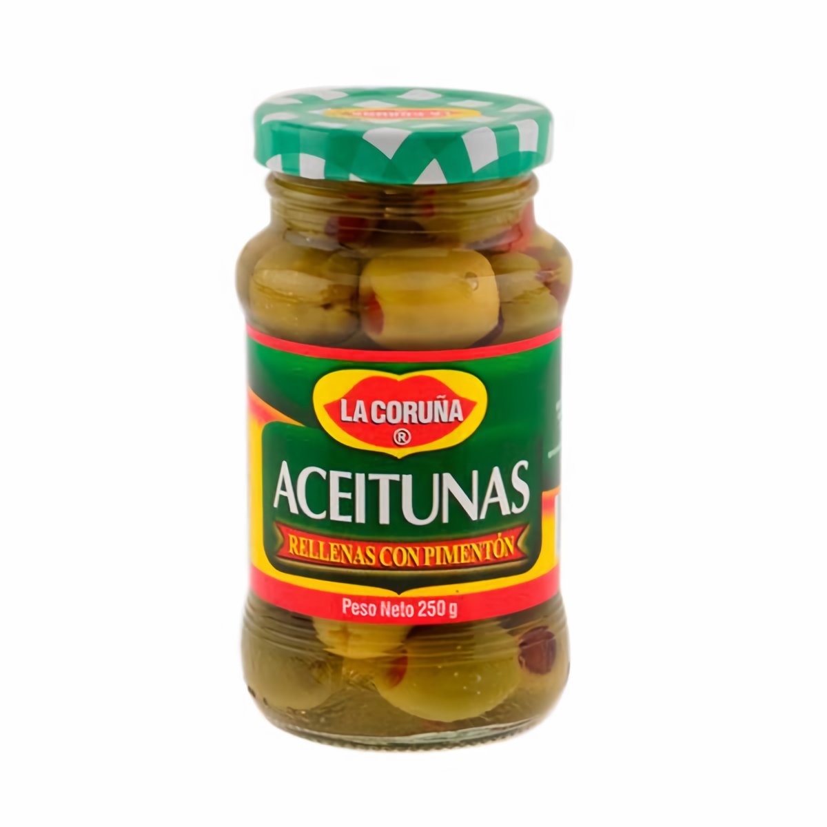 La Coruña Aceitunas Rellenas con Pimentón 250 g