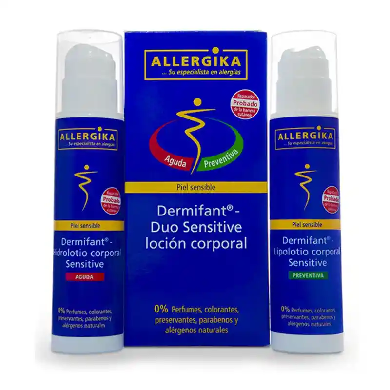 Dermifant Loción Corporal Duo Sensitive Aguda y Preventiva