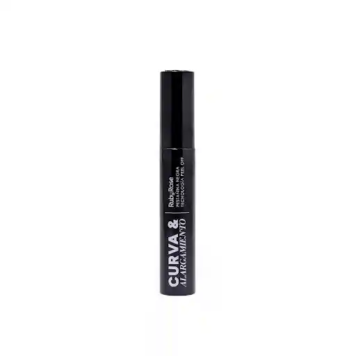 Pestañina Ruby Rose Negra Curva y Alargamiento Peel Off Tubo
