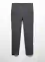 Pantalón Paulo Ceniza Talla 36 Hombre Mango