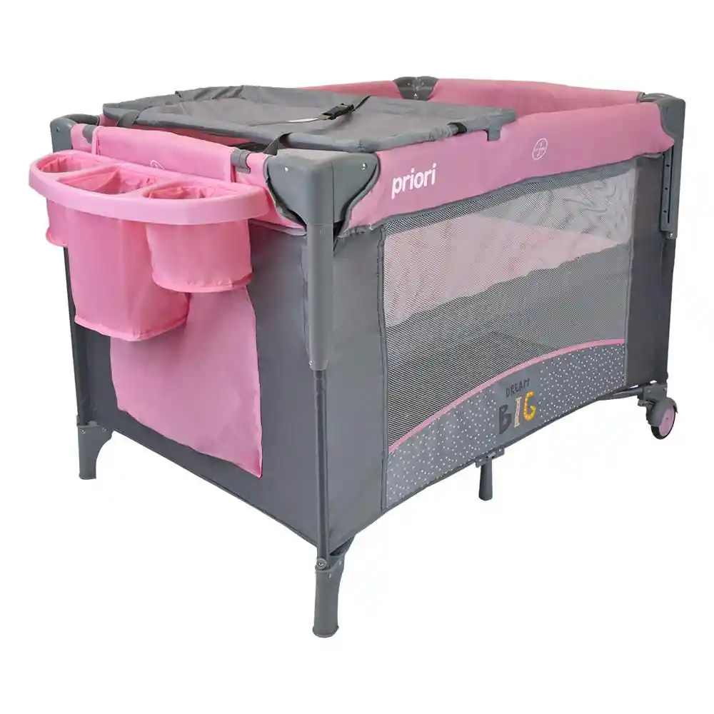 Corral Cuna Colecho Bebé Avanti Dream Rosa Priori Avanti Dream Corral Rosa