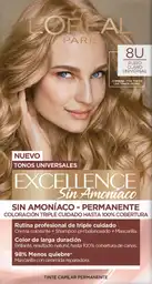 L'Oréal Paris Tinte Rubio Claro 8 U Excellence sin Amoniaco
