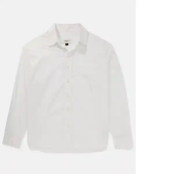 Camiseta Hombre Blanco Talla: LARGE American Eagle