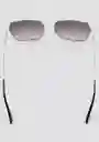 Gafas de Sol Capri Plata Talla 99 Mujer Mango