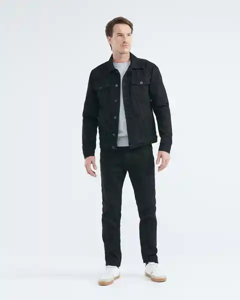 Jean Super Slim Fit o Masculino Negro Noche 36/32 Chevignon