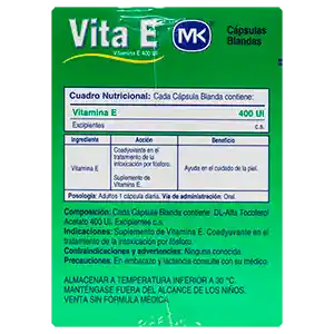 Vita E MK  400 UI Vitamina E