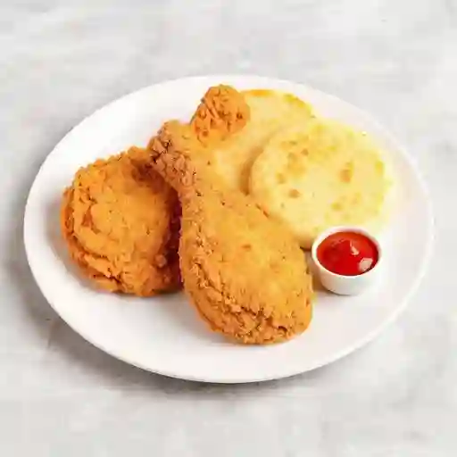 1/4 De Pollo Apando (Muslo, Contramu)