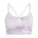 Adidas Top Aer Ls Aop Bra Mujer Morado Talla MAB IQ3378