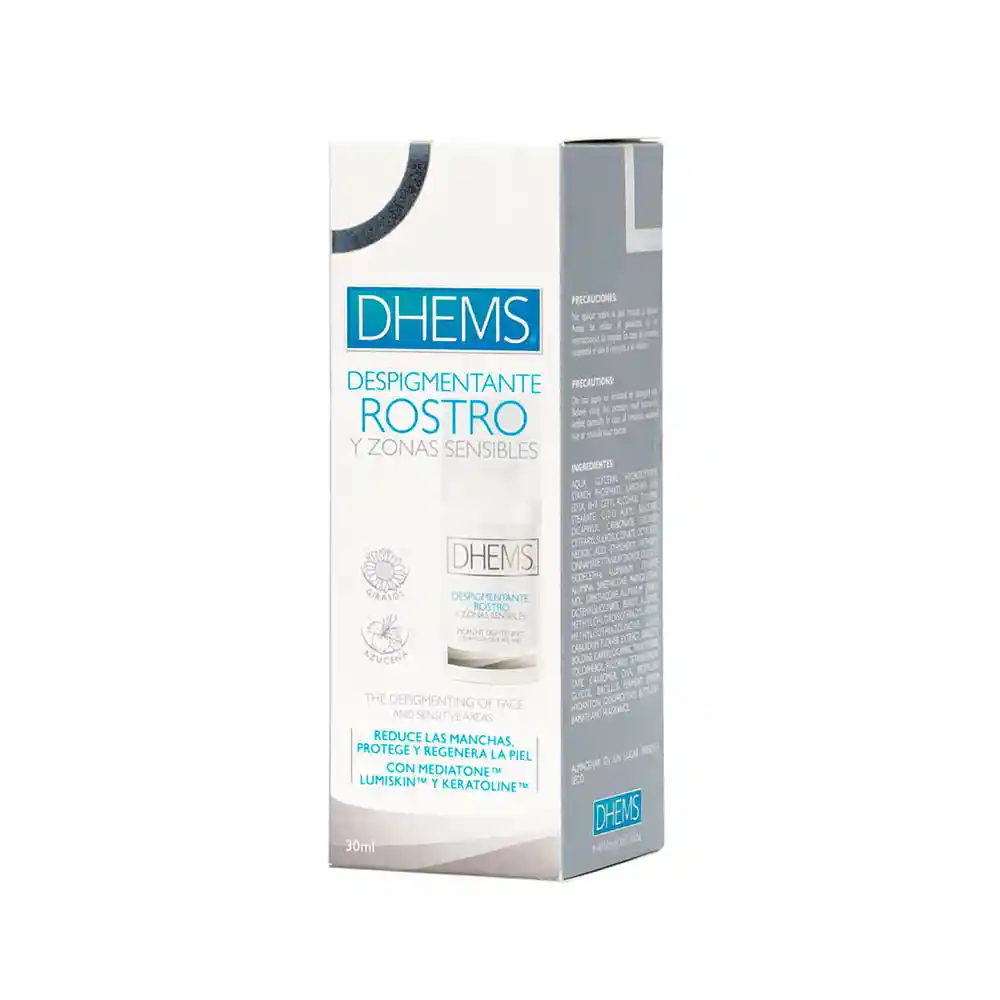 Dhems Crema Despigmentante de Rostro y Zonas Sensibles