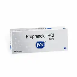 Tecnoquimicas Mk Propranolol HCI (40 mg)