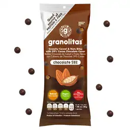 Granolitas Chocolate 59% cacao