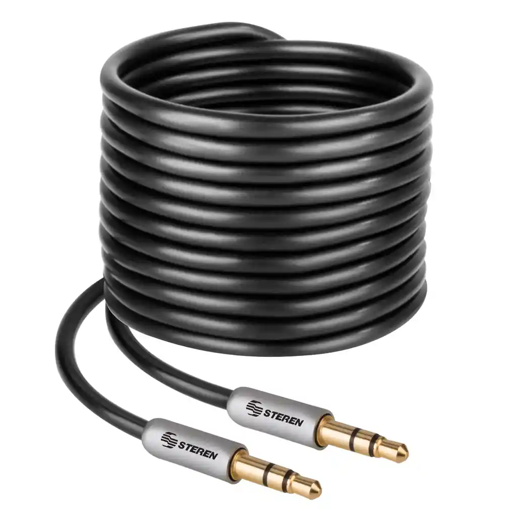 Cable Auxiliar Ultra Delgado Plug a Plug 3.5 mm de 1.8 m