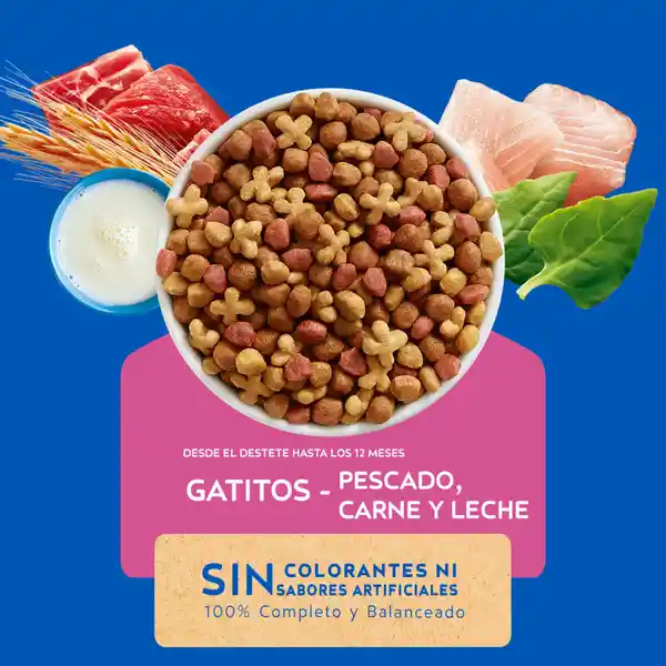 Cat Chow Alimento para Gatito Forti Defense con DHA