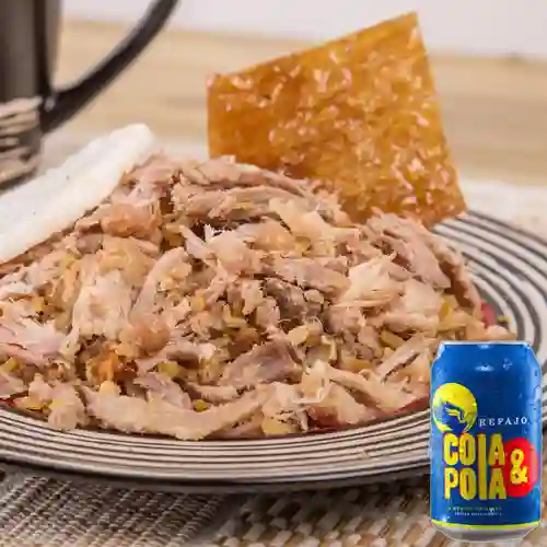 Combo Cajita Lechona 500gr + Cola&Pola 355ml