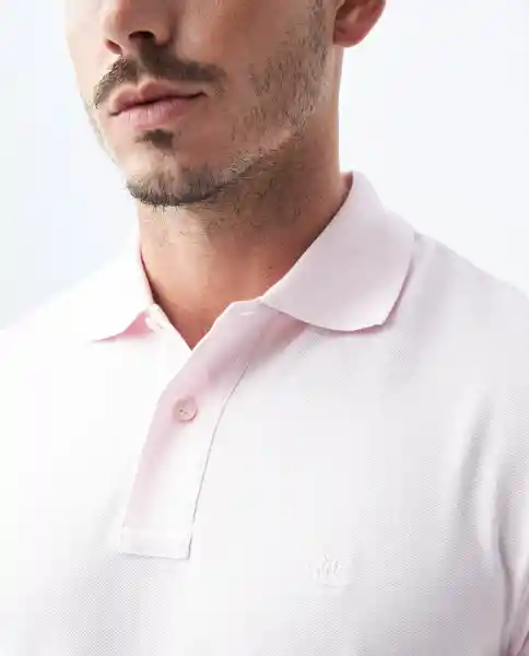 Camiseta Clasic Masculino Rosa Suave Claro XXL Chevignon