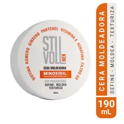 Stilvoll Men Cera Moldeadora Con Minoxidil