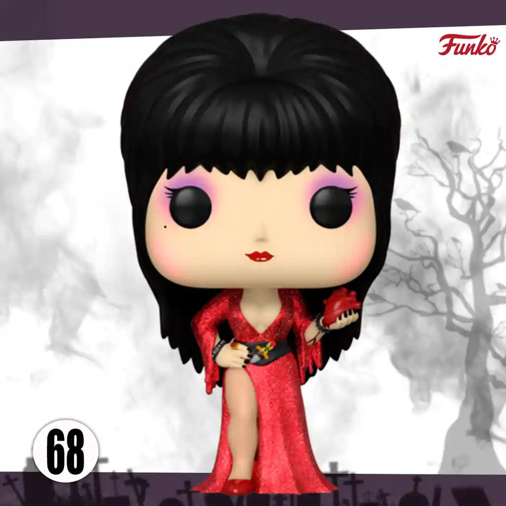 Funko Pop Icons Elvira 40 Years - Elvira Diamond Exclusive # 68