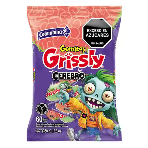Gomas Grissly Cerebro Paquete