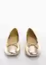 Zapatos Gigi Oro Talla 36 Niña Mango