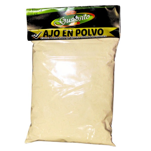 Gustosito Ajo en Polvo Real Zipper 500 g