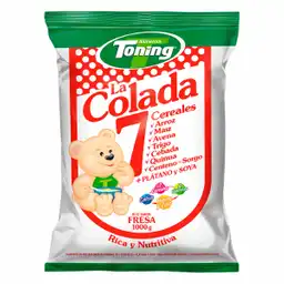 Toning Colada 7 Cereales Sabor a Fresa 