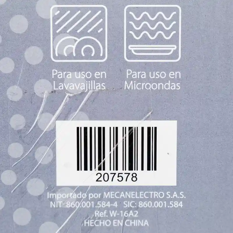 Incluye 16 Piezas. 4 Puestos. Material: Vitrocerámica. Incluye: 4 Platos Para Sopa.16.5  cm. 4 Pocillos 350 mL. 4 Platos Para Cena.25.4  cm. 4 Platos Para Postre 20.3  cm. Apto Para Lavaplatos, Horno, Microondas. Diseño Redondo. Sku 207578