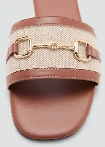 Sandalias Horse1 Cuero Talla 39 Mujer Mango