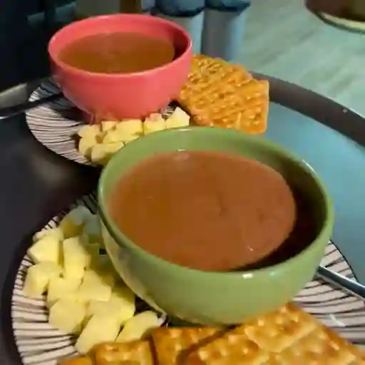 Chocolate cremoso en leche