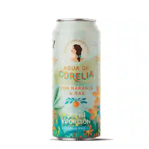 Agua Corelia Premium Sparklingjuice Gas Sabor Naranja