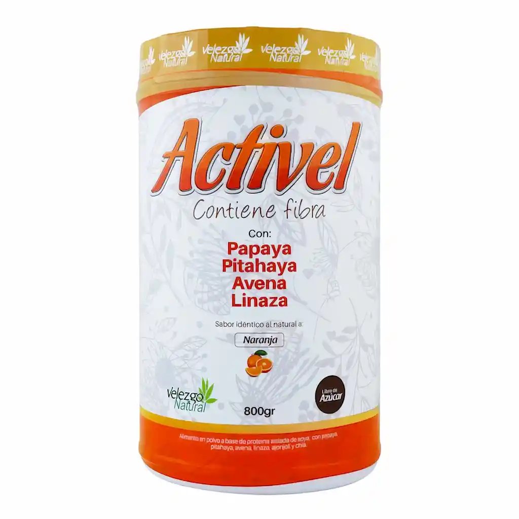 Activel Fibra En Polvo x 800 g