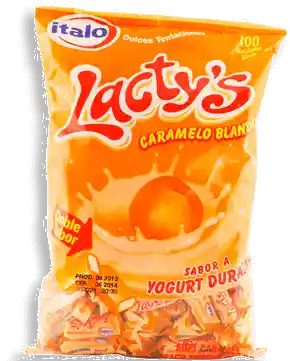 Lactys Caramelo Blando Sabor a Yogurt Durazno